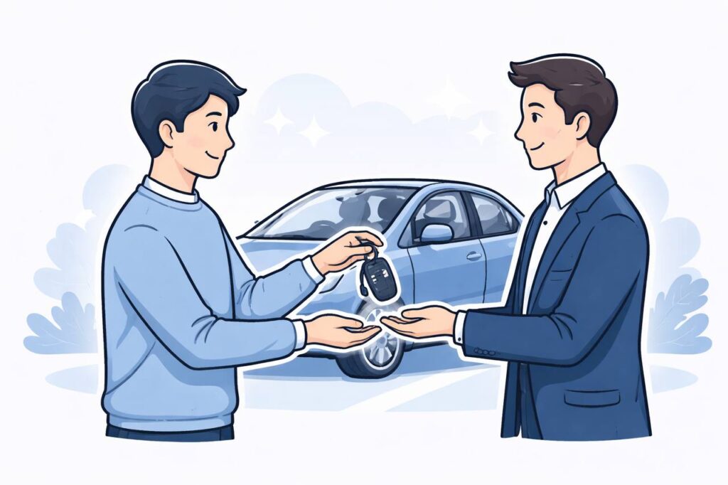 故人の車を売却サムネイル