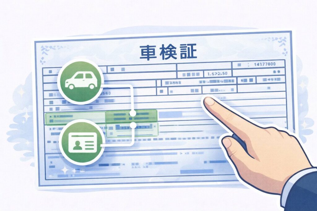 車検証の見方サムネイル