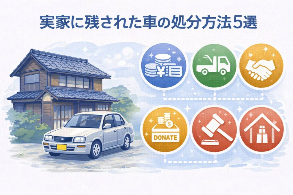 実家に残された車の処分サムネイル