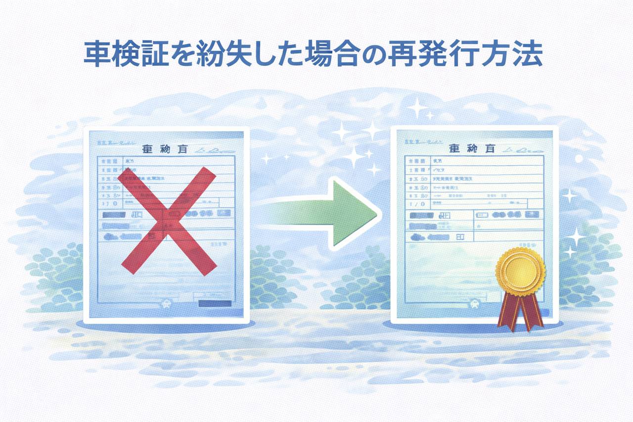 車検証紛失再発行サムネイル