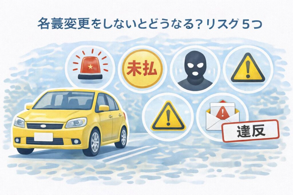 名義変更しないリスクサムネイル