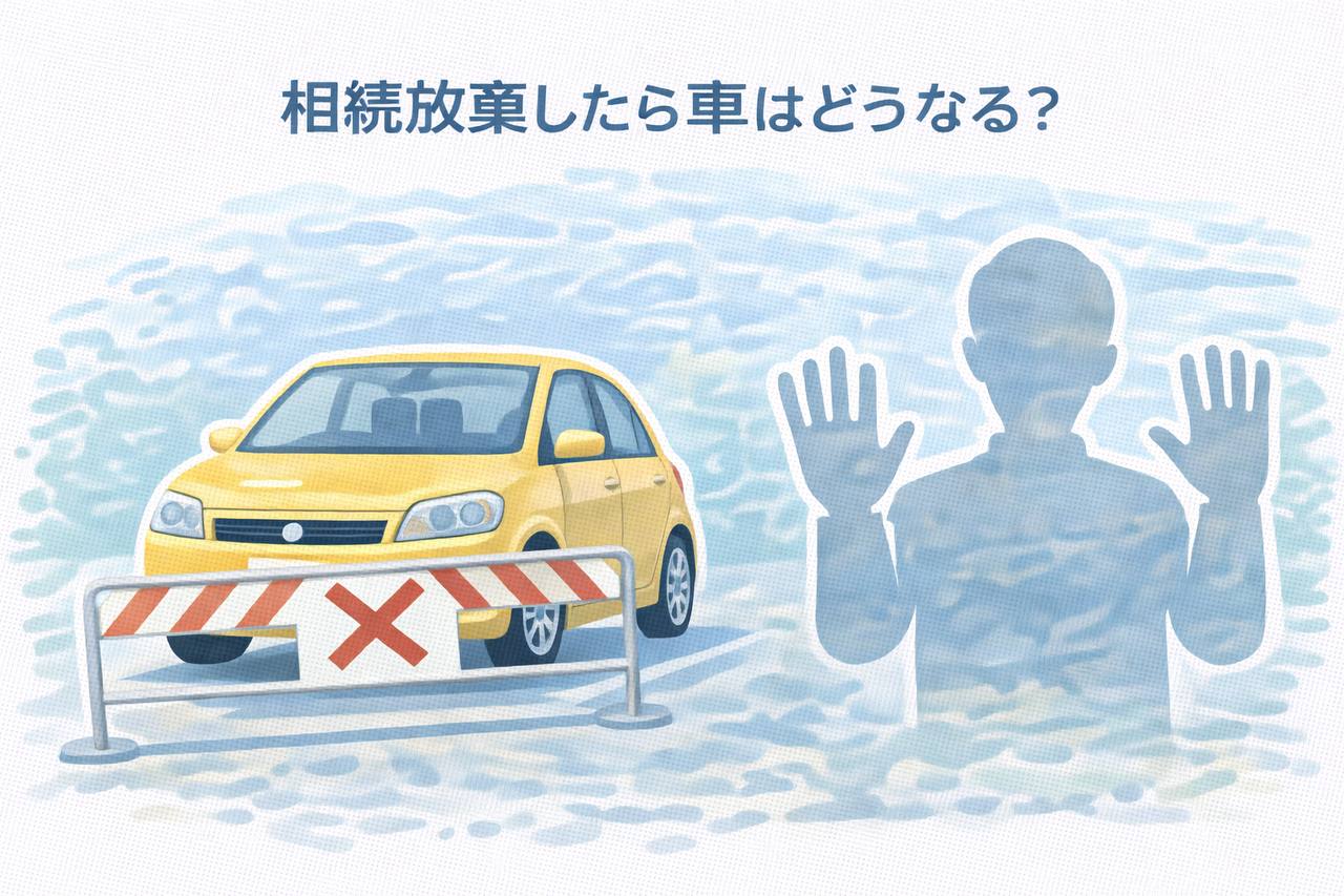 相続放棄と車サムネイル