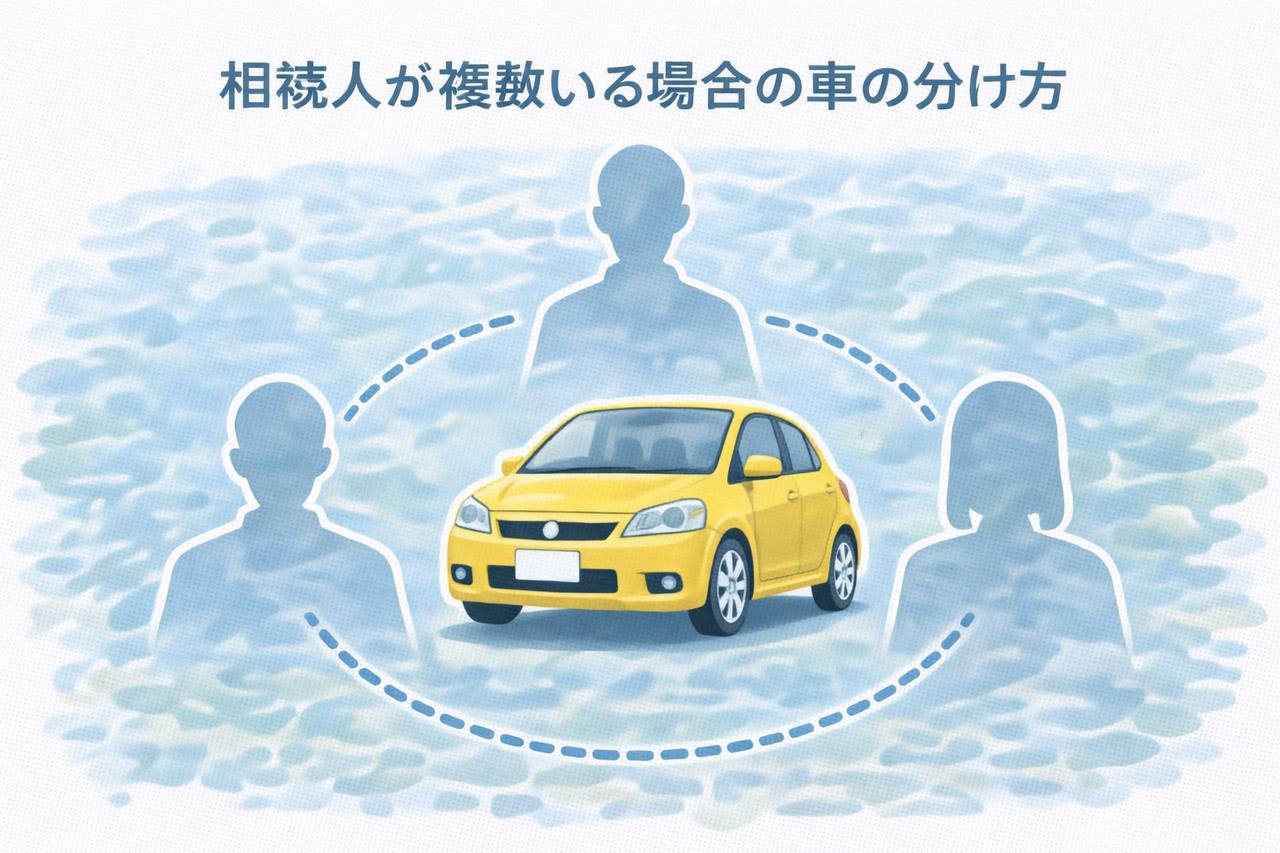 複数相続人の車の分け方サムネイル
